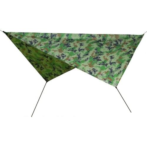 50% Hot Outdoor Rainproof Shade Cloth Tent Hammock Tarpaulin Cover Beach Shade Multifunctional Canopy Camping Hiking Supplies
