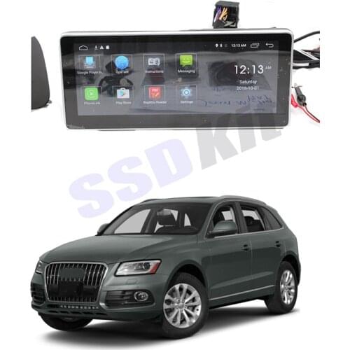 Car Android Internet Multimedia Navi For Audi Q5 SQ5 8R MMi TDi TFSi GPS Audio Stereo CarPlay 360 Bird View Navigation System