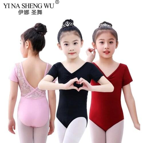 Ballet Leotard For Girls Professional Ballet Costume For Kids Gymnastic Backless Leotard Dance Wear Costumes Swimwear for Girls