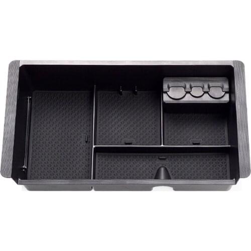 For 2014-2018 GMC Sierra Yukon/Chevy Tahoe Silverado Suburban Center Console Tray Organizer Armrest Storage