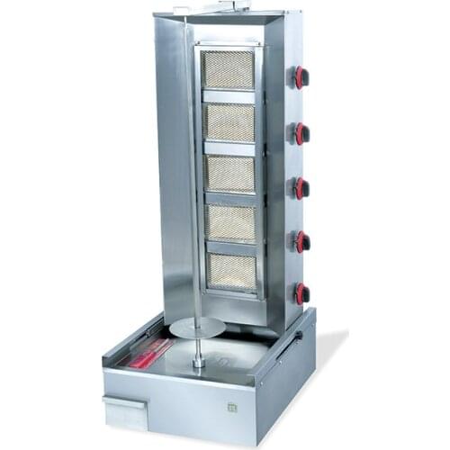Gas Doner Kebabs machine Turkey grill Electric Vertical Broiler for lamb