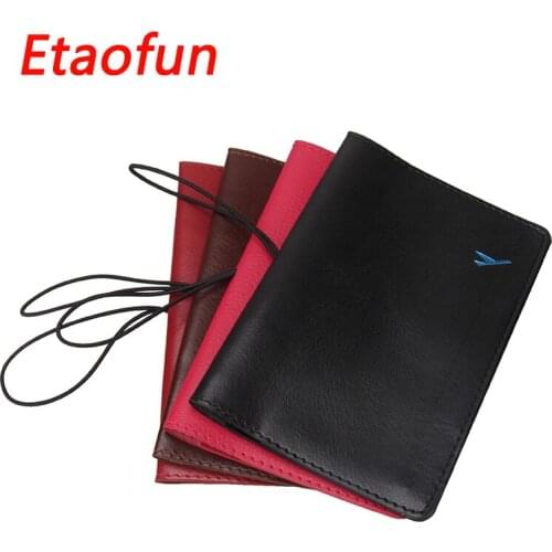 2019 Etaofun hot brand Travel Passport Case quality passport cover for women slim fashion passport holder cards Organizer wallet