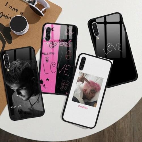Lil peep love cool Phone Case Tempered glass For Samsung S20 Ultra S7 edge S8 S9 S10 e plus note8 9 10 pro