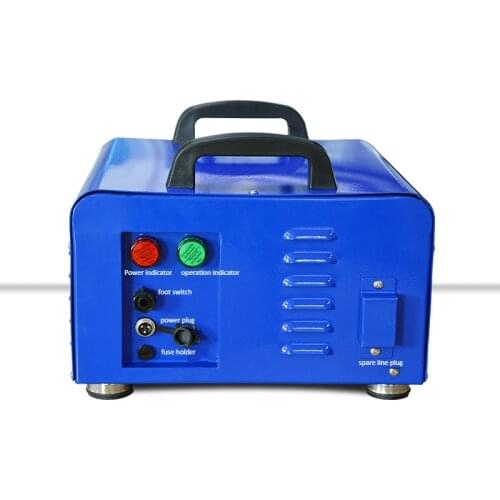 Portable duct cleaner for central air conditioning condenser heat exchanger with drill