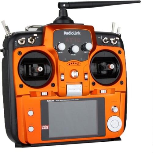 Radiolink AT10II+R12DS+PRM- 01 2.4GHz 12CH Transmitter & Receiver & EXT voltage telemetry sensor