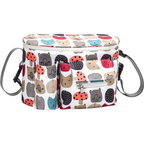 Baby Stroller Bag Mommy Bag Infant Care Organizer Diaper Bags Outdoor Portable Travel Hanging Carriage Stroller Accessories