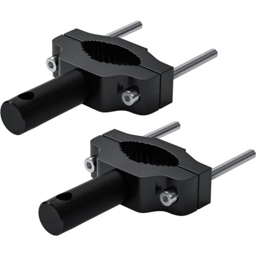 2Pcs Universal Motorcycle Spotlight Bracket LED Headlight Extension Mount Bracket Aluminum for Honda Yamaha Suzuki