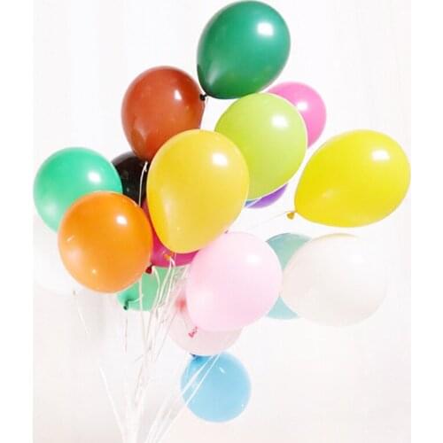 10pcs 10inch Colorful Balloons Latex Balloon Happy Birthday Wedding Decoration Air Ball Baby Shower Event Party Supply