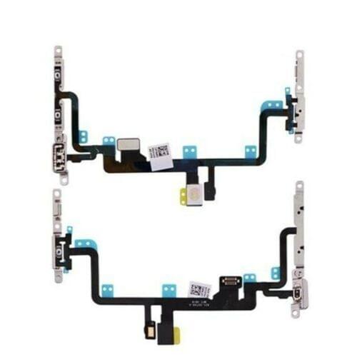 Replacement Parts Power Flex Cable Volume Buttons & Mute Switch With For iPhone 7 plus