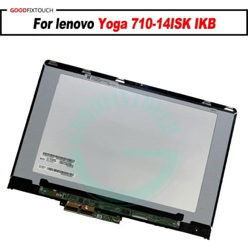 For Lenovo Yoga 710-14ISK IKB LCD Display + Touch Screen Digitizer Assembly