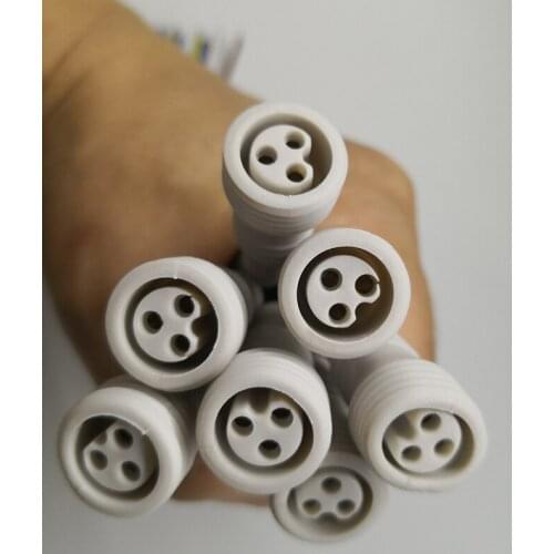 100pair DC male and female head plug line Waterproof 0.5 square 3pin DC wiring connector For LED Pixel light outdoor lamp