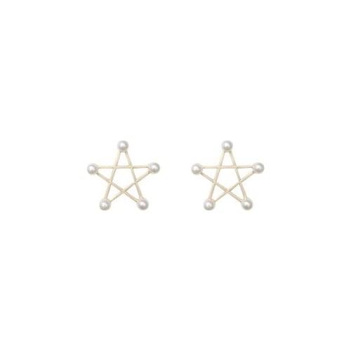 2020 fashion new pentastar high sense temperament Earrings Korean elegant high quality Earrings