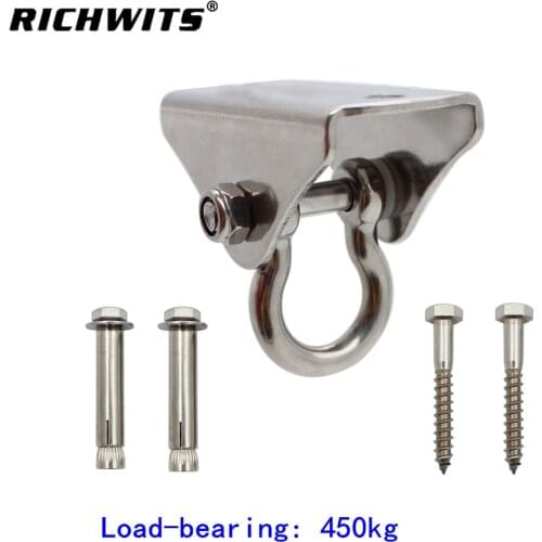 450KG Heavy Duty Outdoor Indoor Baby Children Hammock Swing Chair Hanging Kit Sandbag Yoga Fitness Hammock Hardwares