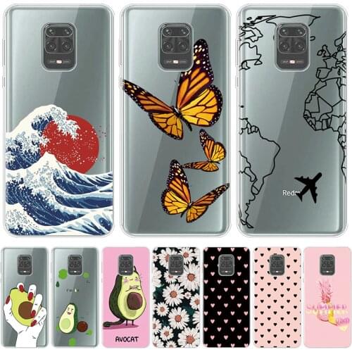 For Xiaomi Redmi Note 9 Pro Max Case Silicone Soft TPU Shell For Xiaomi Redmi 9S 9 S 9pro Ultra-Thin Transparent Protective Case