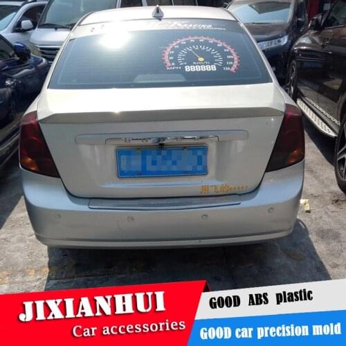 For Excelle Spoiler 2003-2007 Buick DLYC Spoiler ABS plastic Material Car Rear Wing Color Rear Spoiler
