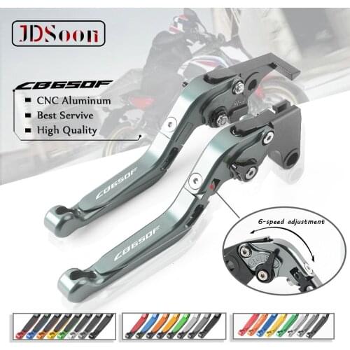 JDSOON Motorcycle Adjustable Folding Extendable Brake Clutch Lever For HONDA VFR800 VFR 800 1998 99 2001 Racing