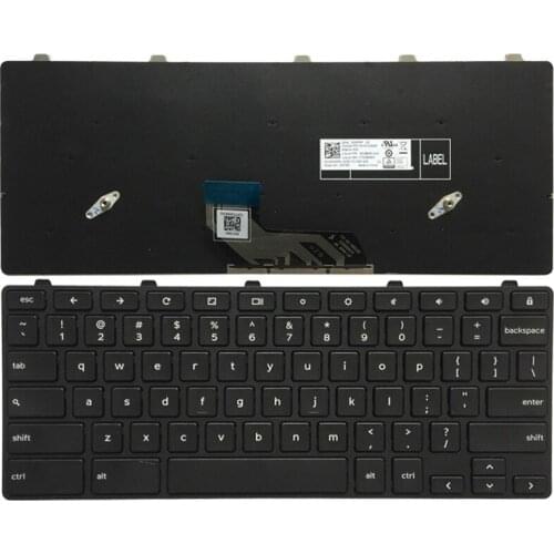 New US laptop keyboard For DELL Chromebook 11 3180 3189 Education 2-in-13 English Laptop keyboard