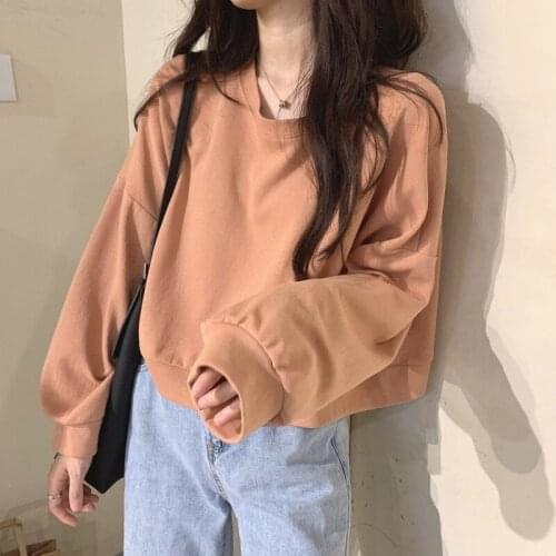 Short Sweater Womens Spring and Autumn Thin New Design Sense Age Reduction Small Long-sleeved Clothes Trend