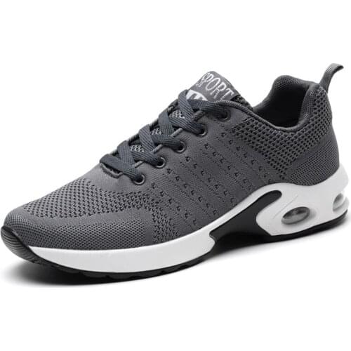 AFFINEST Breathable Casual Shoes Men Breathable Sneakers Lovers Lace-Up Walking Flexible Air Cushion Shoes Loafers Zapatillas