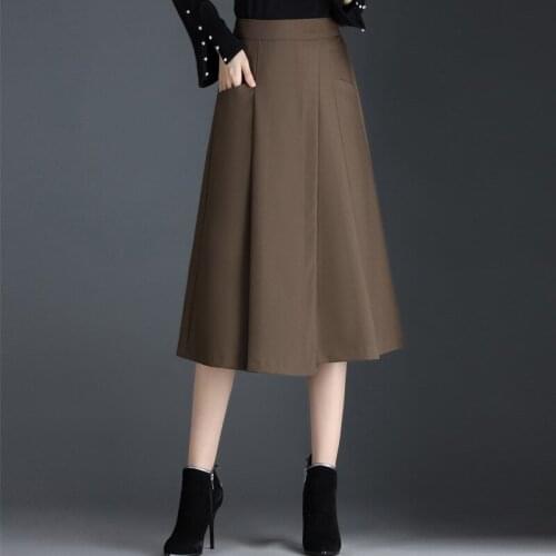 KUANGNAN Womens Autumn Skirts