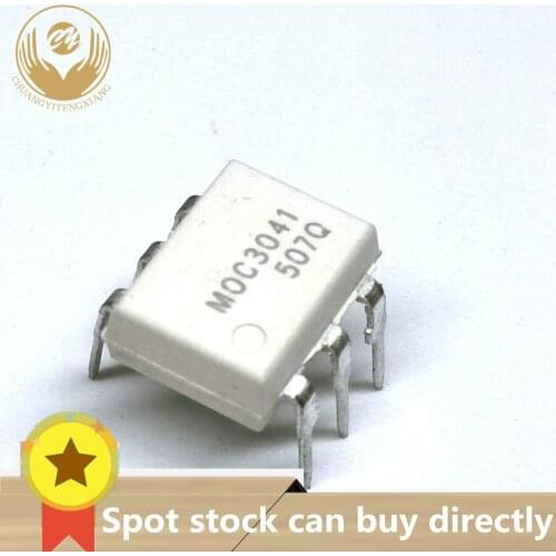 10pcs MOC3041 DIP6 DIP 3041 DIP-6 new and original IC In Stock