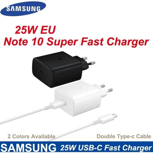 Original Samsung S21 S20 5G 25w Charger Surper Fast Charge Usb Type C Pd PPS Quick Charging EU For Galaxy Note 20 Ultra 10
