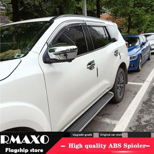 For Nissan Terra Plastic Window Visor 2016-2018 Vent Shades Sun Rain Deflector Guard For Nissan Terra 4PCS/SET