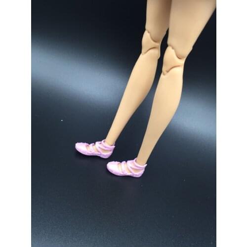 Doll flat pink shoes for your barbie dolls BBI891