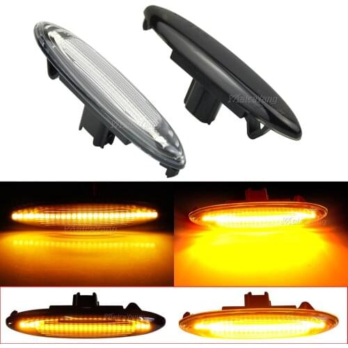 Flowing Water Sequential Lamp LED Dynamic Turn Signal Side Marker Light For Lexus IS250 IS350 2005-2013 SC430 ES350 2006-2009