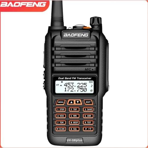 Professional 2 way radio Baofeng UV 9R Plus Ham CB Radio Comunicador walkie talkie two way radio 30km vhf uhf baofeng uv9r plus