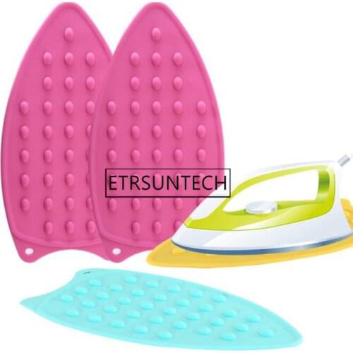 100pcs Silicone Iron Hot Protection Rest Pad Mat Rest Ironing Insulation Pad Boards Safe Surface Iron Stand Mat