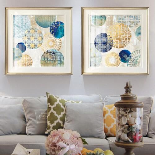 Modern Art Abstract Decorative Painting Restaurant Mural Porch Living Room Paintings Sofa Background Painting Bedroom Paintings