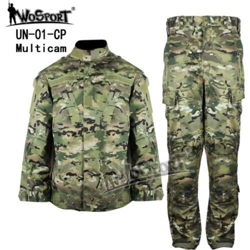 WoSporT CS Tactical Uniform ACU Camouflage Clothing Army Military Combat Hunting Clothes Battle uniform jacket trousers suit