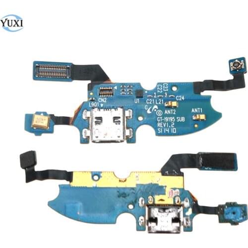 YuXi Replacement Charging Charger Port Flex Cable for Samsung Galaxy S4 mini I9195 Dock Connector USB Socket