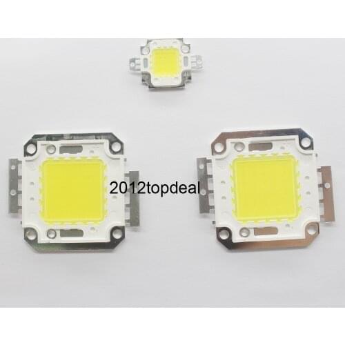10pcs 35mil COB LED Lamp Chip Bulb DC 12V 36V 10W 20W 30W 50W 100W DIY Spotlight Floodlight Chip Warm White Cool White