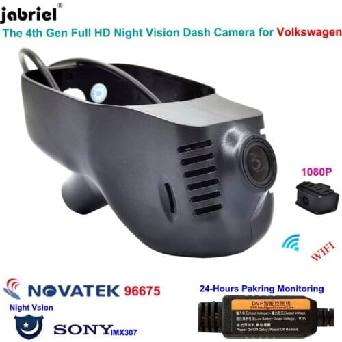 Car Dvr Full HD WIFI Dash Cam Camera for Volkswagen vw golf Polo Tiguan Passat Touran Jetta Arteon Touareg Multivan Magotan EOS