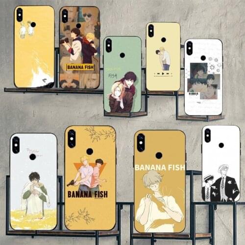 Japan anime Banana Fish Phone Case For Xiaomi Redmi note 7 8 9 t k30 max3 9 s 10 pro lite shell funda coque