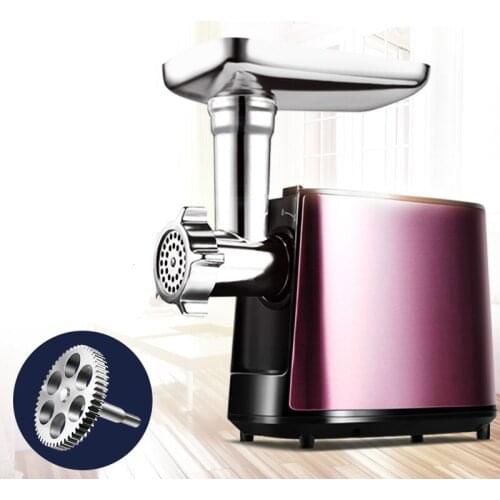 Meat Grinders stainless steel home electric grinder multi-function minced enema garlic small comme NEW