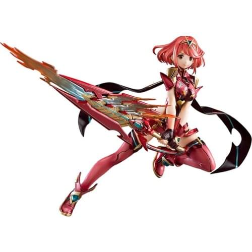Anime Figures 21CM Xenoblade Chronicles 2 Homura Pyra PVC Action Figure toy Sexy Girl Figure Xenoblade 2 Collection Model Doll