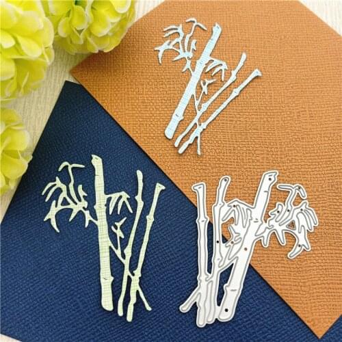 Bamboo leaf DIY Scrapbooking Photo Album Paper Card Craft Cute Embossing Metal Cutting Dies Stencils Scrapbooking Leaves