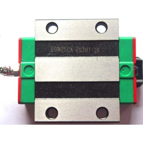 HGW25CA CNC flange rail block cnc parts for HGR25 linear guide rails block