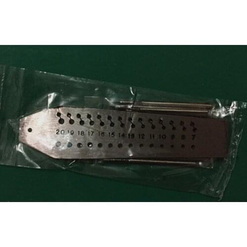 Imported watch maintenance tool tapping plate tapping for manual manufacturing movement rod tapping 0.7-2.0mm