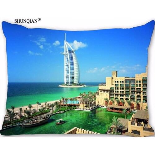 New Dubai Pillow Case Custom Wedding Pillowcase Cover Cases Gift Zippered Rectangle Pillow Case 18-1-30