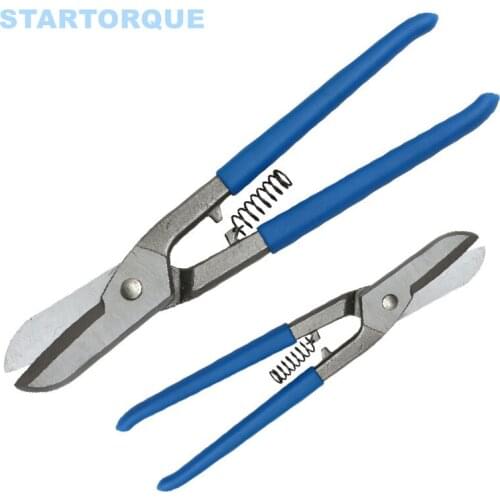 STARTORQUE 300mm 12" TIN Aviation Snips Carbon Steel Scissors For Cutting Iron Sheets Random color