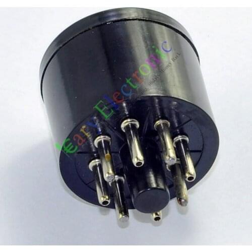 Wholesale and retail 2pcs Bakelite VACCUM Tube Adapter Socket 8Pin to 4pin 5Z3 80 6A3 to 5U4G GZ37 free shipping