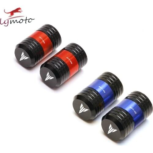 Latest Big Motorcycle CNC Accessories Wheel Tire Valve Caps Stem Cover For YAMAHA MT10 MT-10 MT25 MT-25 MT 10 25 2017-2020 2021
