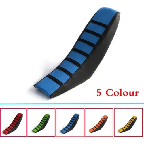 Universal Motorcycle Seat Cover Motorbike Soft Striped Skid Resistant Seat Case For Off-road Motorcycle Refitting Hot Selling