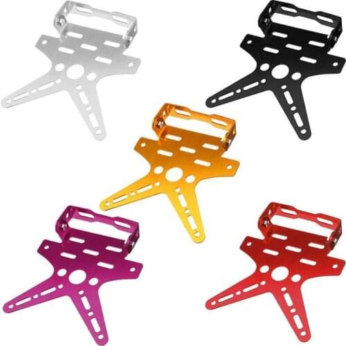 Universal Swallow Tail Aluminum Alloy Motorcycle License Plate Holder Accessory Motorcycle License Plate Holder