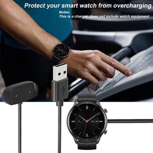 USB Charging Cable For Amazfit GTR 2 ESIM, For GTR 2, For GTR 2e, For GTS 2 Mini 5V/0.5A Smart Watch Charger Adapter Cable