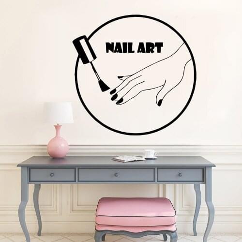 Funny nail art Wall Sticker Wall Decal Sticker Home Decor For Home Decor Living Room Bedroom Vinyl Art Decal